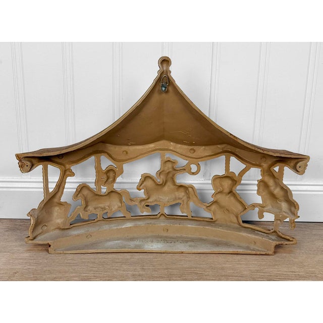 Vintage 1979 Circus Animal Carousel Wall Hanging Sculpture - 22" For Sale - Image 9 of 10