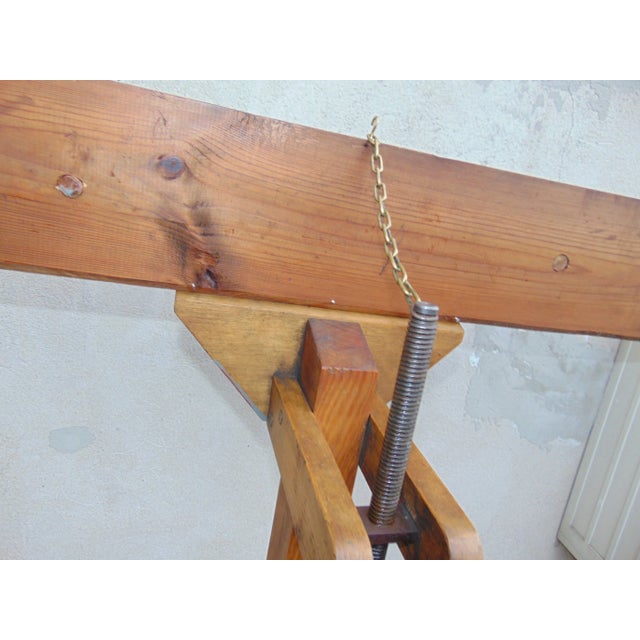 Wooden Stand Or Hanger, 1950s For Sale - Image 11 of 14