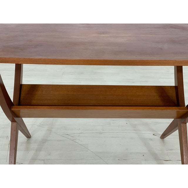 Vintage Coffee Table in Wood For Sale - Image 3 of 8