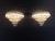 Vintage Murano Glass Sconces with 63 Transparent Quadriedri, 1979, Set of 2 For Sale - Image 10 of 18