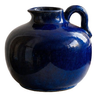 Large Vintage Ceramic Jug Vase, 1960s For Sale
