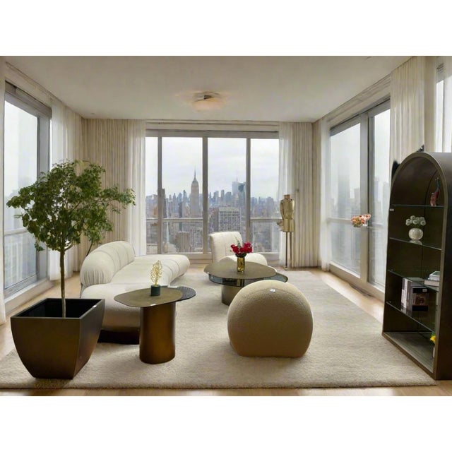 Modern Irregular Shape Kaylee End Table For Sale In Los Angeles - Image 6 of 6