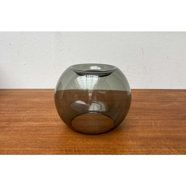 Glass Mid-Century Modern Danish Spare Glass Pendant Lamp from Nordisk Solar, 1960s For Sale - Image 7 of 18