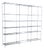 Vintage Modular Shelf in Chrome Glass by Poul Cadovius for Royal System, Denmark, 1960s For Sale
