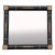 Vintage Signed Lambert Hitchcock Black & Gold Petite Wall Mirror For Sale