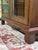 Late 20th Century Hekman Furniture Mahogany Glass Door Curio Display Cabinet With Drawer For Sale - Image 9 of 11