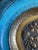 Oppenheim Israel Hammered Brass Verdigris Enamel Bowl For Sale - Image 10 of 10