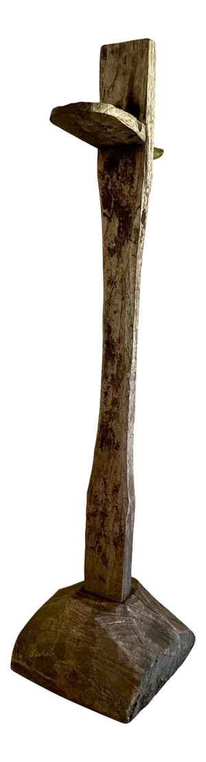 Antique Oil Lamp Stand