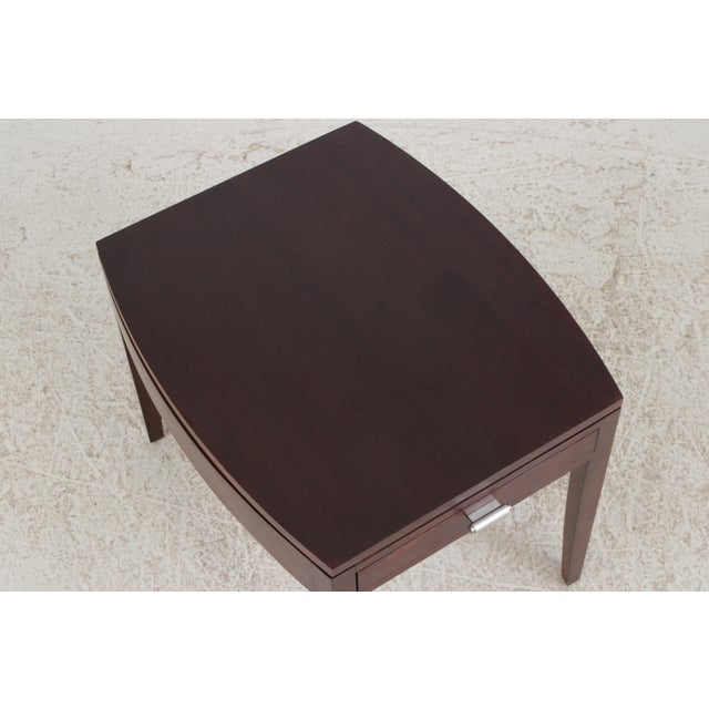 Stickley Metropolitan Cherry 1 Drawer Side Table For Sale - Image 10 of 13