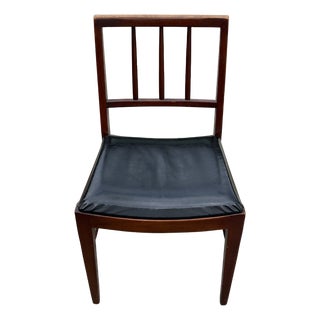 Mid 20th Century Davis Cabinet Company Walnut Dining Chairs For Sale