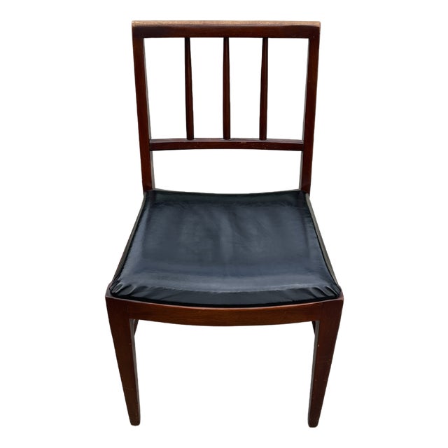 Mid 20th Century Davis Cabinet Company Walnut Dining Chairs For Sale