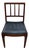Mid 20th Century Davis Cabinet Company Walnut Dining Chairs For Sale