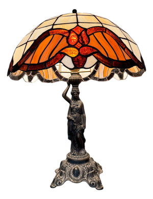 Tiffany Style Lamp from Honsel Leuchten, 1930