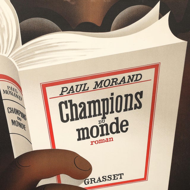 Modern Adolphe Cassandre Champions Du Monde Lithograph Poster For Sale - Image 3 of 11