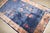 1930s Blue Antique Chinese Art Deco Rug For Sale - Image 5 of 6