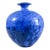 1960s Midcentury Modern Studio Pottery Small Cobalt Blue Vase For Sale