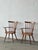 Wood Altheim Armchairs by Franz Schuster for Wiesner Hager, 1950s, Set of 2 For Sale - Image 7 of 12