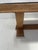 Antique Art Deco Desk in Limed Oak, 1900s For Sale - Image 9 of 18