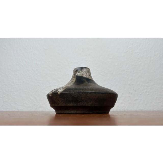 Beige Mid-Century Modern German Studio Pottery Vase from Till Sudeck, 1960s For Sale - Image 8 of 18
