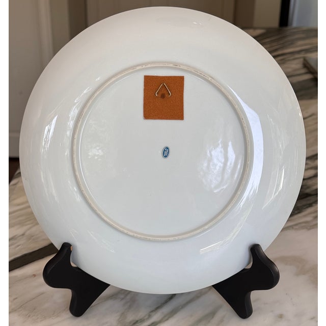 Made in Japan Vintage Imari Decorative Plate For Sale - Image 12 of 17