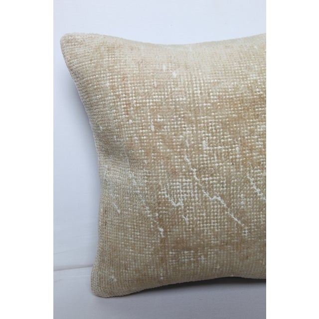 Oushak Handmade Decorative Vintage Throw Pillow -16'' X 16'' For Sale In Tampa - Image 6 of 8