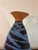 Contemporary Vintage Brazilian Studio Pottery Hand Painted Ceramic Vase Signed Dated 2001 For Sale - Image 3 of 6