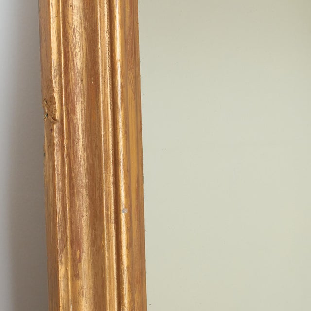 Antique Victorian French Overmantle Mirror For Sale - Image 4 of 8
