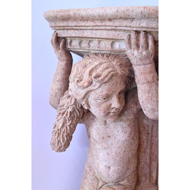 Stone 20th Century Marble Bolster, 1890s For Sale - Image 7 of 18