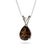 This elegant pendant showcases a rich and earthy Smoky Quartz gemstone, admired for its deep brown tones and subtle,...