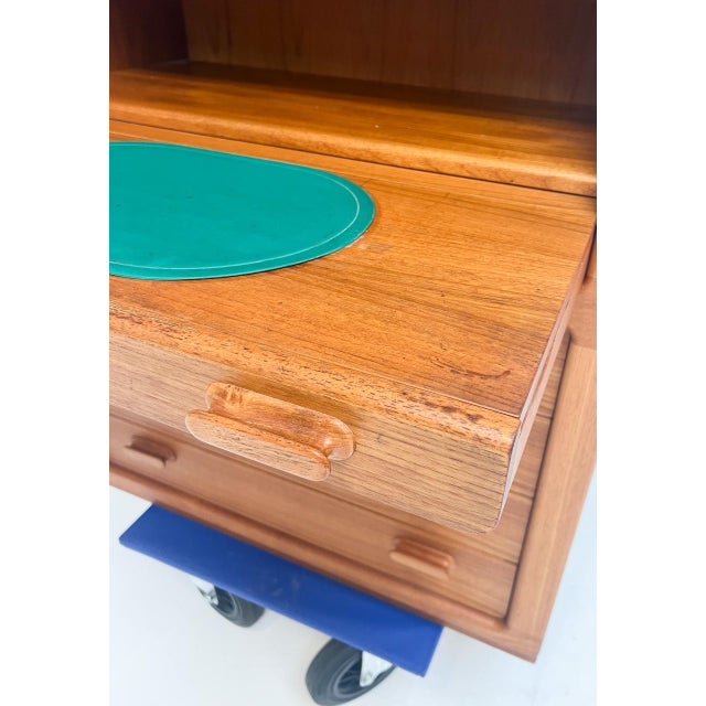 Brown Teak Secretary from Dyrlund, 1960s For Sale - Image 8 of 16