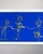 Lassiter 1971 Outsider Painting on Lucite 37 X 10 For Sale - Image 4 of 6