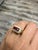 Art Deco Inspired 2.56ct Baguette Ruby Diamond Ring in 18k Gold, Size 7.25 For Sale - Image 10 of 11