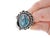 sz7.75 c1960 Navajo High Grade spiderweb turquoise ring For Sale - Image 4 of 10