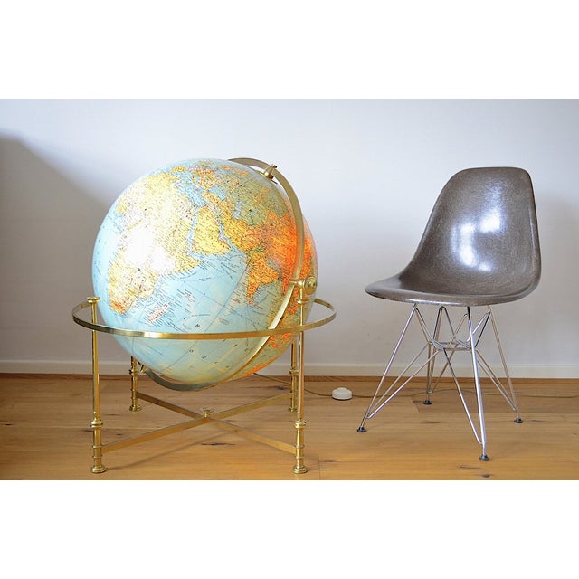 1960s Globe in Brass Frame from JRO Verlag, 1960s For Sale - Image 5 of 18