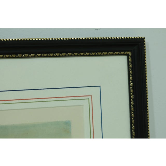 1900 - 1909 The Duke of Beauforts Framed & Matted Vintage Engraving Hunt Scene For Sale - Image 5 of 8