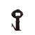 Antique Mission Arts & Crafts Andirons For Sale In Baltimore - Image 6 of 11