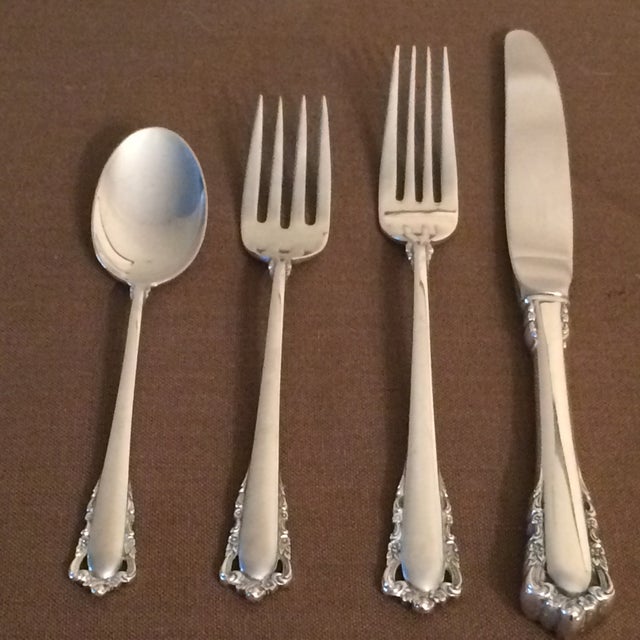 Lunt Sterling Silver Flatware Set of 6 Chairish