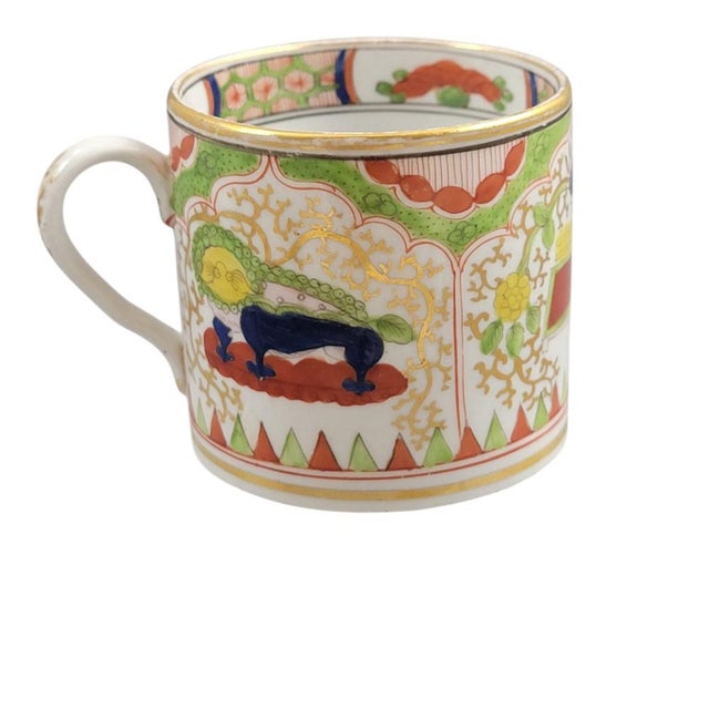 Porcelain Coffee Cup and Saucer from Worcester, Set of 2 For Sale - Image 5 of 14