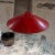 1954 Vintage Stilnovo Red Pendant Lamp Italy For Sale In San Diego - Image 6 of 7