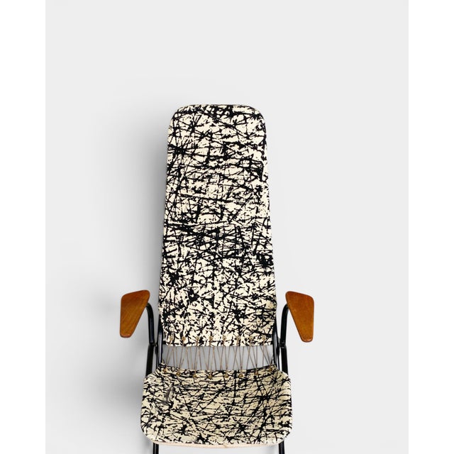 Folding Lounge Chair by Olof Olle Pira, Sweden, 1960s For Sale - Image 4 of 9