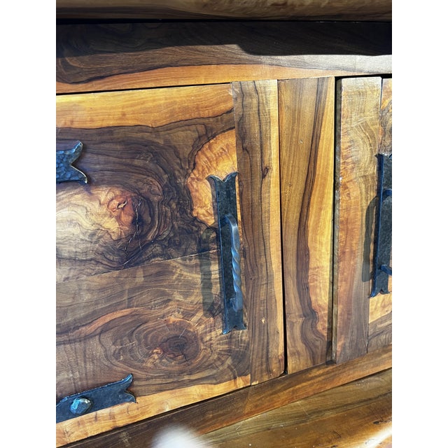 Sideboard in Olive Tree from Maison Skela, 1960s For Sale - Image 4 of 7