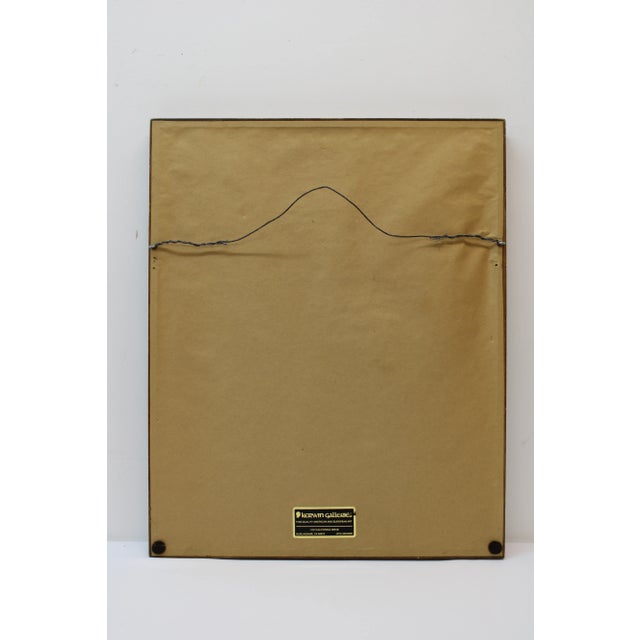 Tan Asian Embossed Print of a Jar For Sale - Image 8 of 10