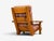 Collden, Brutalist Lounge Chairs, Pine, Fabric, Sweden, 1970s For Sale - Image 11 of 11