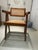 Late 20th Century Vintage Teak & Cane Chandigarh-Style Armchair, Pierre Jeanneret Style For Sale - Image 5 of 14