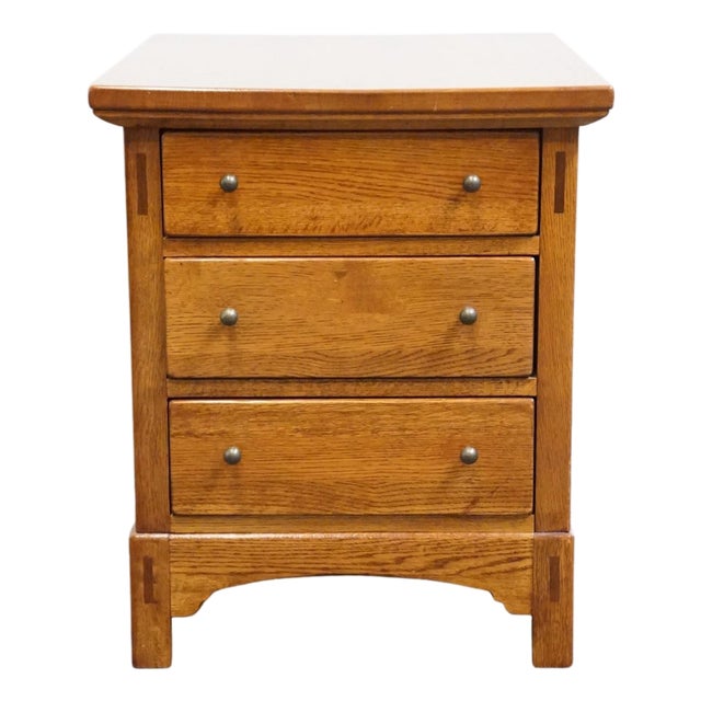 Lexington Bob Timberlake Arts and Crafts Collection Mission Style 21" Chairside Chest / Accent End Table 0722-942 For Sale