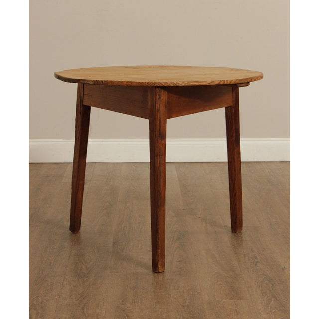 Antique English Pine Cricket Table For Sale - Image 12 of 12