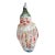 Antique German Christmas Feather Tree Hand Blown Glass Clown Ornament For Sale
