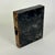 Brown Early 20th C. Antique Six Drawers Desktop Office Cabinet With Remnant Embossed Patterned Paper Over Wood For Sale - Image 8 of 16