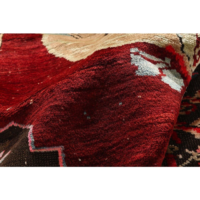 Vintage Turkish Oushak Rug, 04'09 X 06'02 For Sale In Dallas - Image 6 of 10