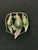 Mexican Mid-Century Mexican Sterling Silver 3-Parrot Brooch Pin – Green Stone Cabochons, Signed SRL For Sale - Image 3 of 7